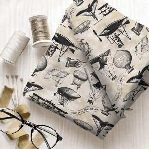 Tela Aeronaves de época Sepia ID913