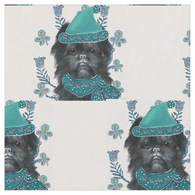 Tela Affenpinscher  (De cerca)