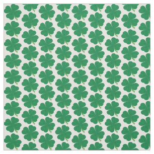 Tela afortunada del trébol de 4 hojas