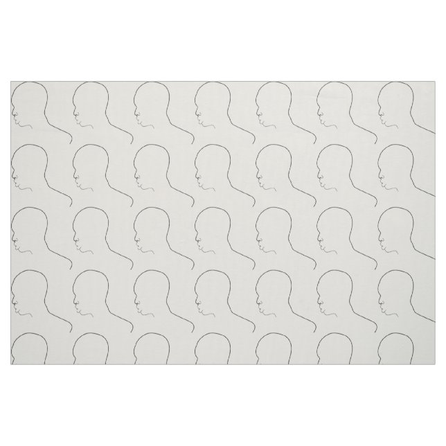 Tela Afriacan Face ("Cuarto gordo" (fat quarter))
