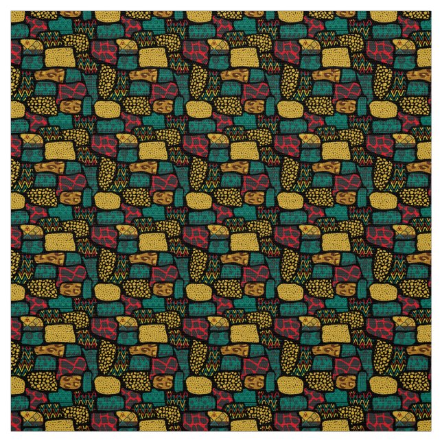 Tela África multicolor (Retal)