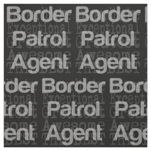 Tela Agente de patrulla fronteriza Extraordinaria