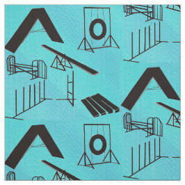 Tela Agilidad del deporte del perro