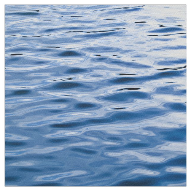 Tela Agua azul marino con las ondas (Retal)