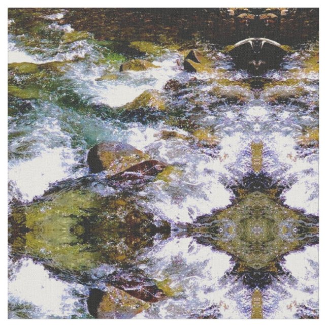 Tela Agua Blanca (De cerca)