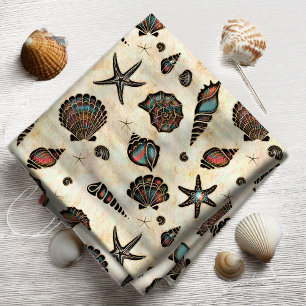 Tela Agua de las marismas Starfish Rainbow ID782