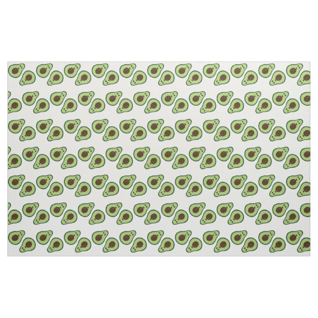 Tela Aguacates felices ("Cuarto gordo" (fat quarter))