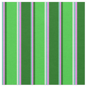 Tela Aguamarina, Violeta, Verde Oscuro, Verde Lime Y Bl