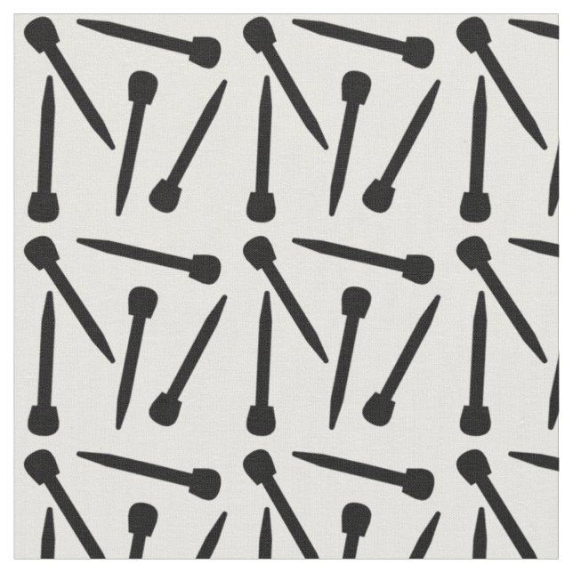 Tela Agujas de punto negras (De cerca)