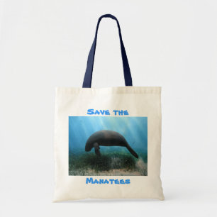 Tela Ahorre el bolso del viaje de los Manatees