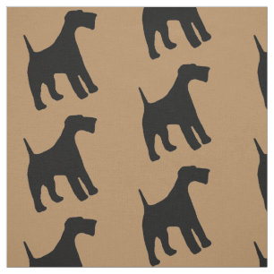 Tela Airedale Terrier Dog Fabric