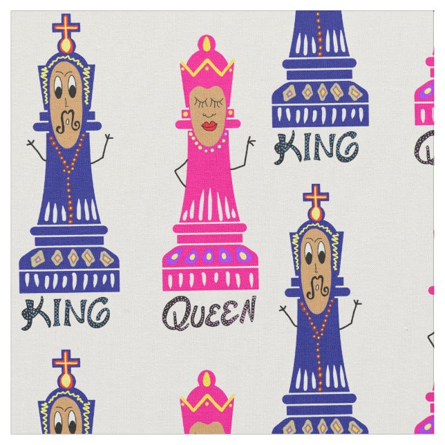 Tela ajedrez (De cerca)