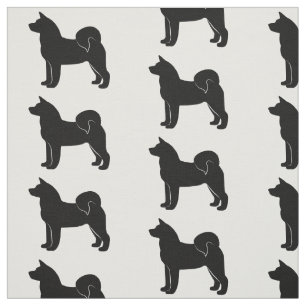 Tela Akita en Silhouette