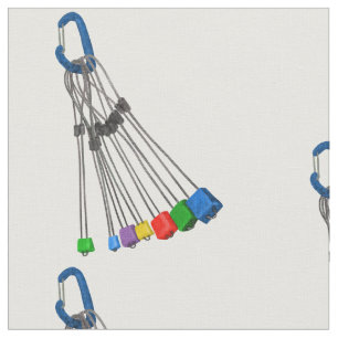 Tela Alambres y carabineros para escalar rock