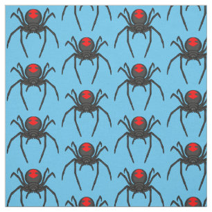 Tela Alarmante ilustracion personalizado de araña de vi