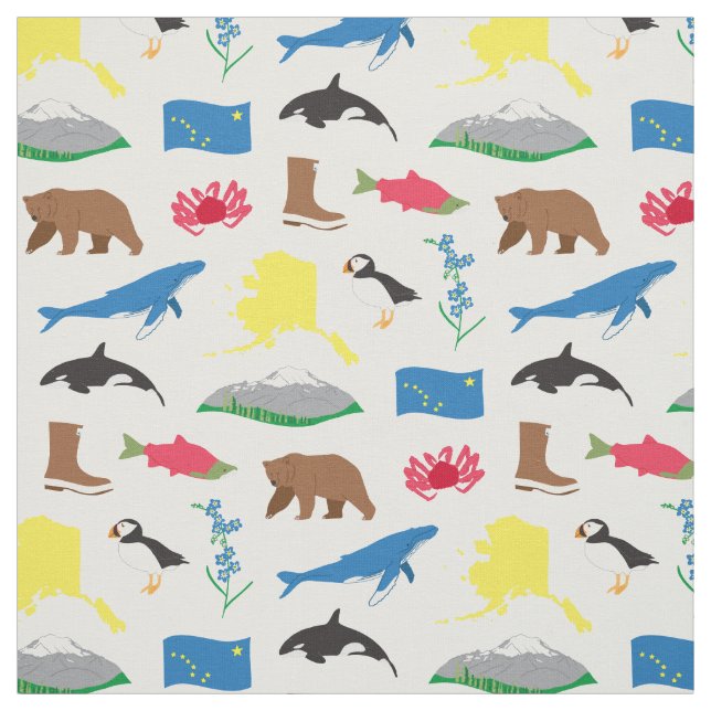 Tela Alaska Fabric (Retal)