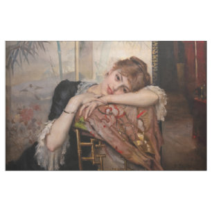 Tela Albert Edelfelt - La Parisienne / Virginie
