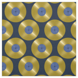 Tela Álbum de discos de vinilo dorado
