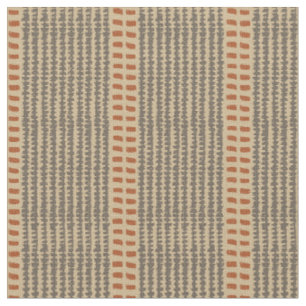 Tela Alfombra marroquí ikat de terracota rústica neutra