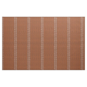 Tela Alfombra marroquí ikat de terracota rústica neutra
