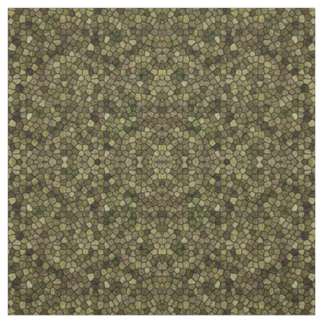 Tela Algas Marinas y Juniper Emparchado Terrazzo Parche (Retal)