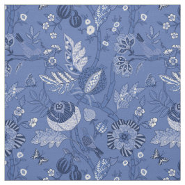 Tela Algodón de diseño bohemio azul claro