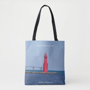 Tela Algoma Pierhead Light en todo el bolso de mano