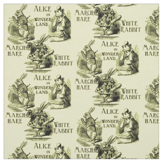 Tela Alicia en materia textil del amarillo del país de