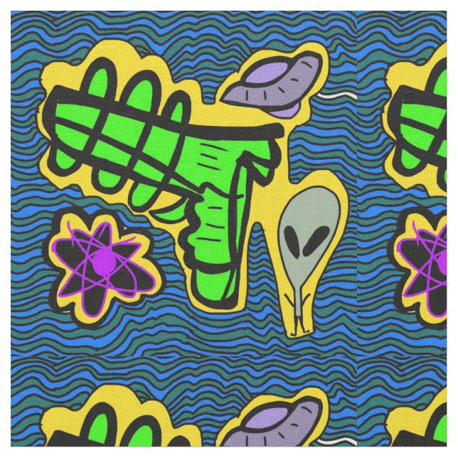 Tela Alien (De cerca)