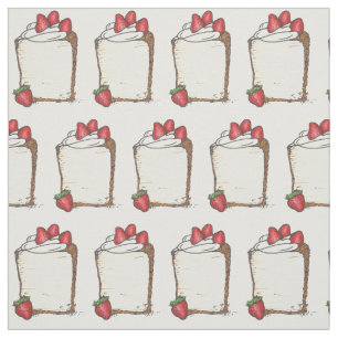 Tela Alimentos de ángel dulce Angelfood Pastel de fresa