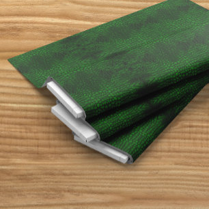 Tela Alligator Green Faux Leather
