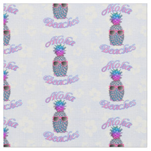 Tela Aloha Bebida de piña tropical