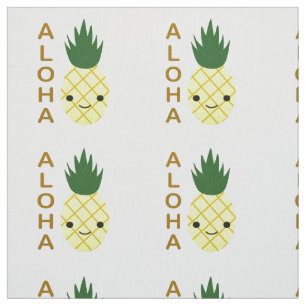 Tela Aloha Cute Kawaii Piña