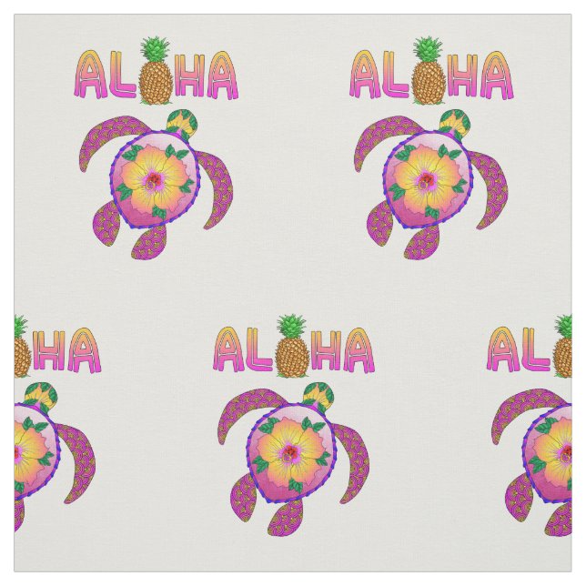 Tela Aloha Hawaiian Honu Turtle (Retal)