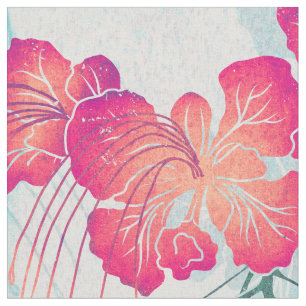 Tela Aloha print Ohai Alii Hawaii