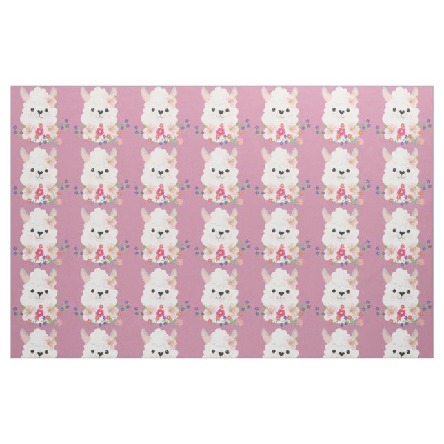 Tela Alpaca adorable ("Cuarto gordo" (fat quarter))
