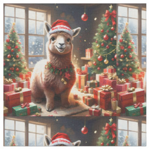 Tela "Alpaca los presentes: Una historia de Navidades"