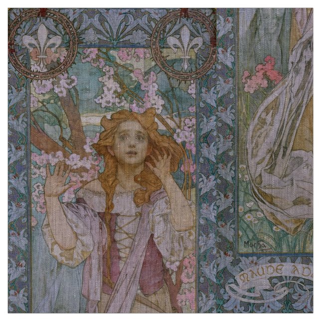 Tela Alphonse Maria Mucha – Jugendstil Art nouveau DIY (Retal)