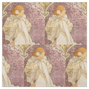 Tela Alphonse Mucha La Dame Aux Camelias: Art Nouveau