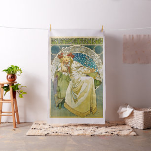 Tela Alphonse Mucha Princess Hyacinth Art Nouveau