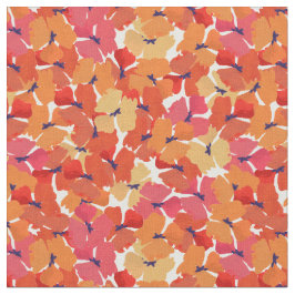 Tela Amapolas de campo rojas de encargo bonitas en la