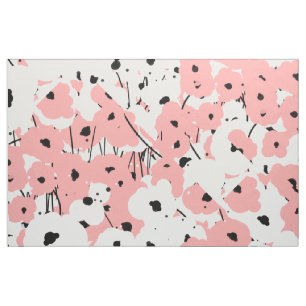 TELA AMAPOLAS ELEGANTES DEL PERSONALIZADO FABRIC_MOD