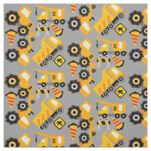 Tela amarilla de los vehículos de la construcció