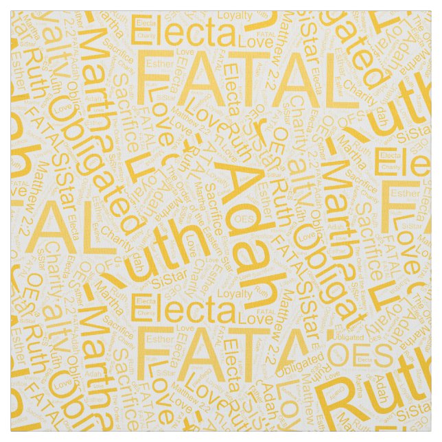 Tela Amarillo del conjunto OES (Retal)