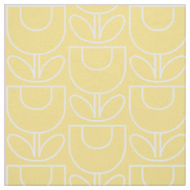 Tela Amarillo del tulipán del MCM