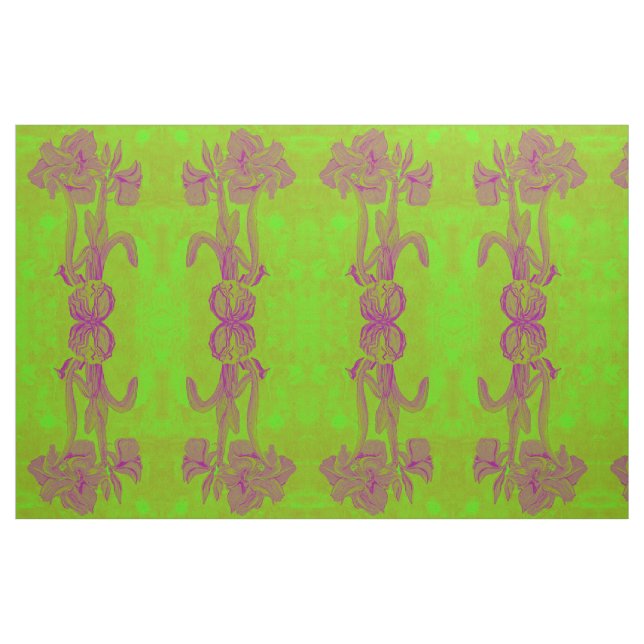 Tela Amaryllis Purle Fabric 5 ("Cuarto gordo" (fat quarter))