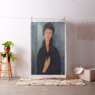 Tela Amedeo Modigliani - Mujer con ojos azules