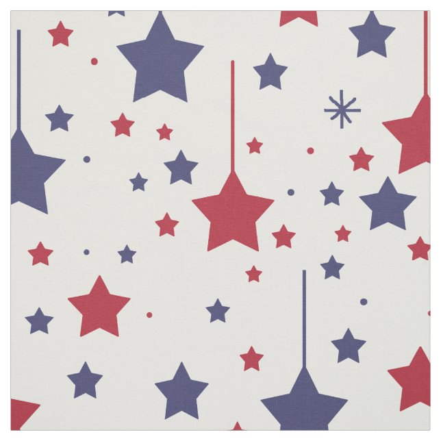Tela Americana Stars Red Blue (Retal)