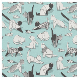 Tela Amigos de gatitos de origen // razas de gatos geom