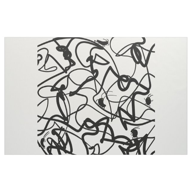 Tela Amigos de la cucaracha personalizado (Yarda)